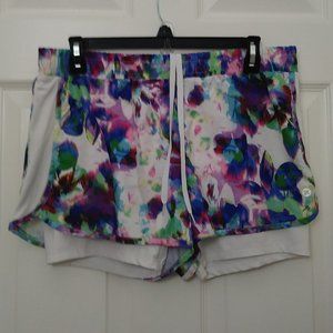 RBX Multicolor Microfiber Running Short Medium